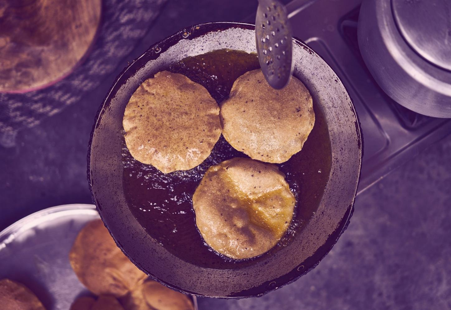 料理ウェビナーの様子